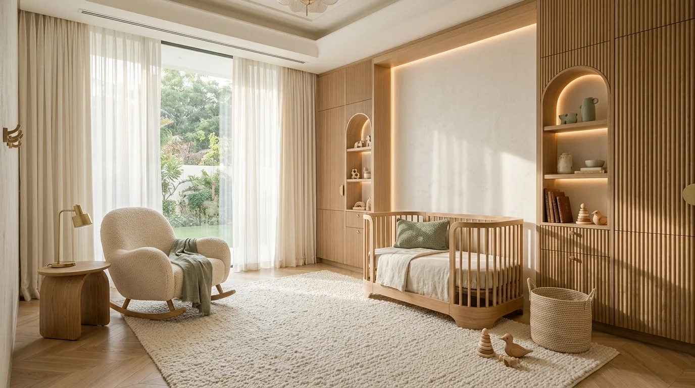 Simple, Minimal Kids Room Interior Ideas for Doha Homes