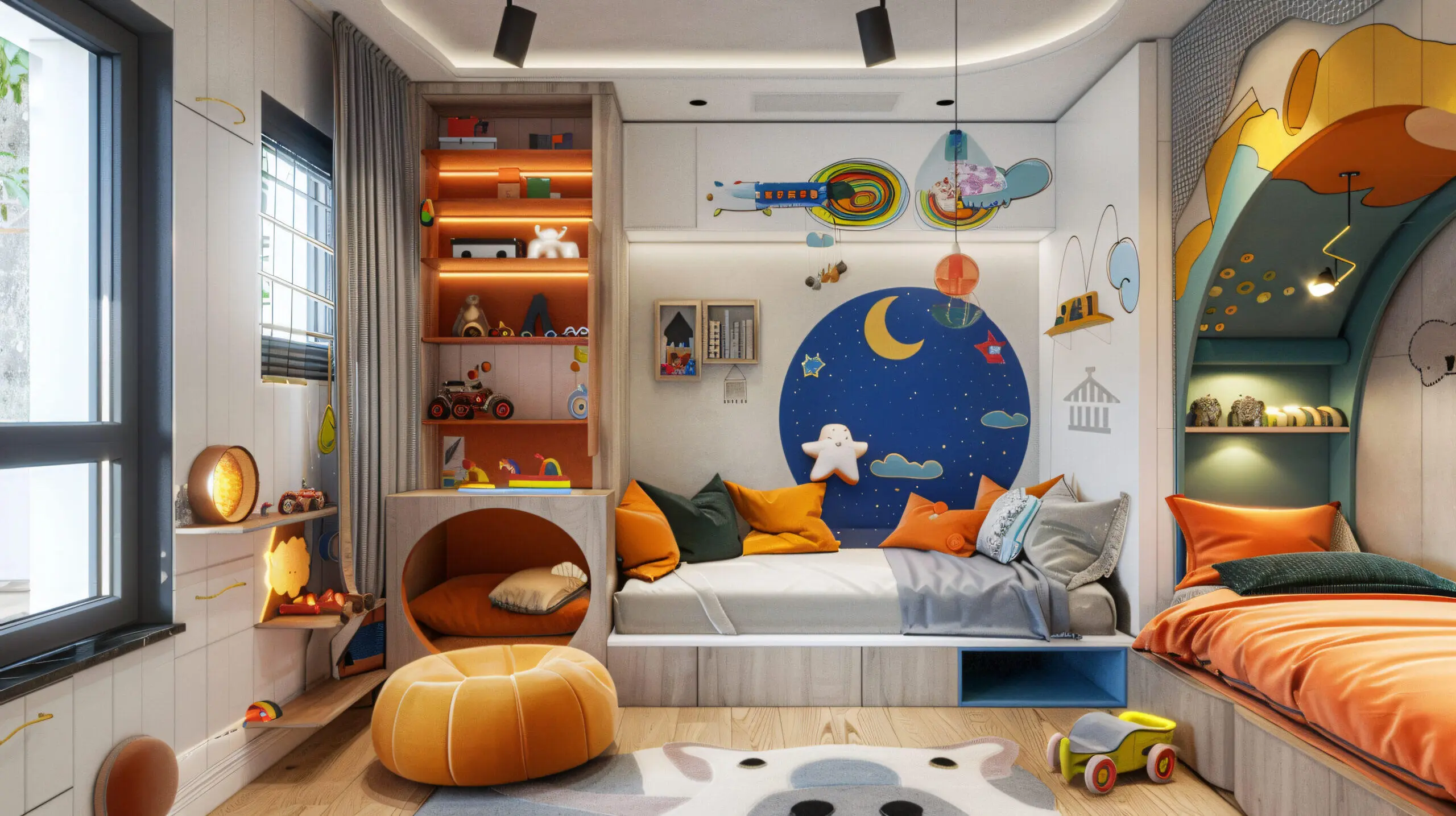 boy kids room interior design