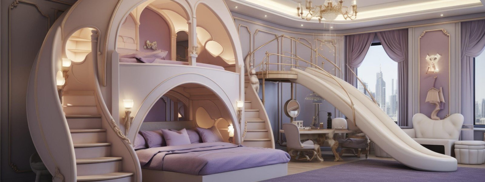 Here are a few options for descriptive ALT text for the image, ranging from more concise to more detailed, keeping in mind the context of a "Top Kids' Bedroom Interior Design Trends in Doha, Qatar: 2026 Luxury Edition" post. **Option 1 (Concise & Keyword-Focused):** > Luxurious Doha kids' bedroom in soft pastel hues, reflecting 2026 luxury interior design trends. **Option 2 (Slightly More Descriptive):** > A dreamy, luxurious Doha children's bedroom featuring a serene palette of soft pastel colors, showcasing a 2026 luxury interior design trend. **Option 3 (Focus on Atmosphere & Elements):** > Elegant and serene Doha kids' bedroom interior with soft pastel walls and accents, embodying 2026 luxury design for children's spaces. **Option 4 (More Detailed - if the image shows specific features):** > A sophisticated Doha kids' bedroom in soft pastel shades of [mention specific colors if visible, e.g., blush pink and mint green], with [mention any visible furniture or decor, e.g., plush seating and whimsical wall art], exemplifying 2026 luxury interior design trends. **Key considerations for choosing the best option:** * **What is most prominent in the image?** If there are specific furniture pieces, textures, or decorative elements that are particularly striking and represent the "luxury" aspect, consider incorporating them. * **How much detail is needed?** For a general overview, Option 1 or 2 is good. If the image is meant to highlight specific design choices, a more detailed option might be better. * **Accessibility:** The goal is to convey the essence of the image to someone who cannot see it. **Recommendation:** For this specific post title, **Option 2** or **Option 3** strikes a good balance between conciseness, descriptiveness, and incorporating the keywords from your post. If the image has very distinct luxury features, you might lean towards Option 4.